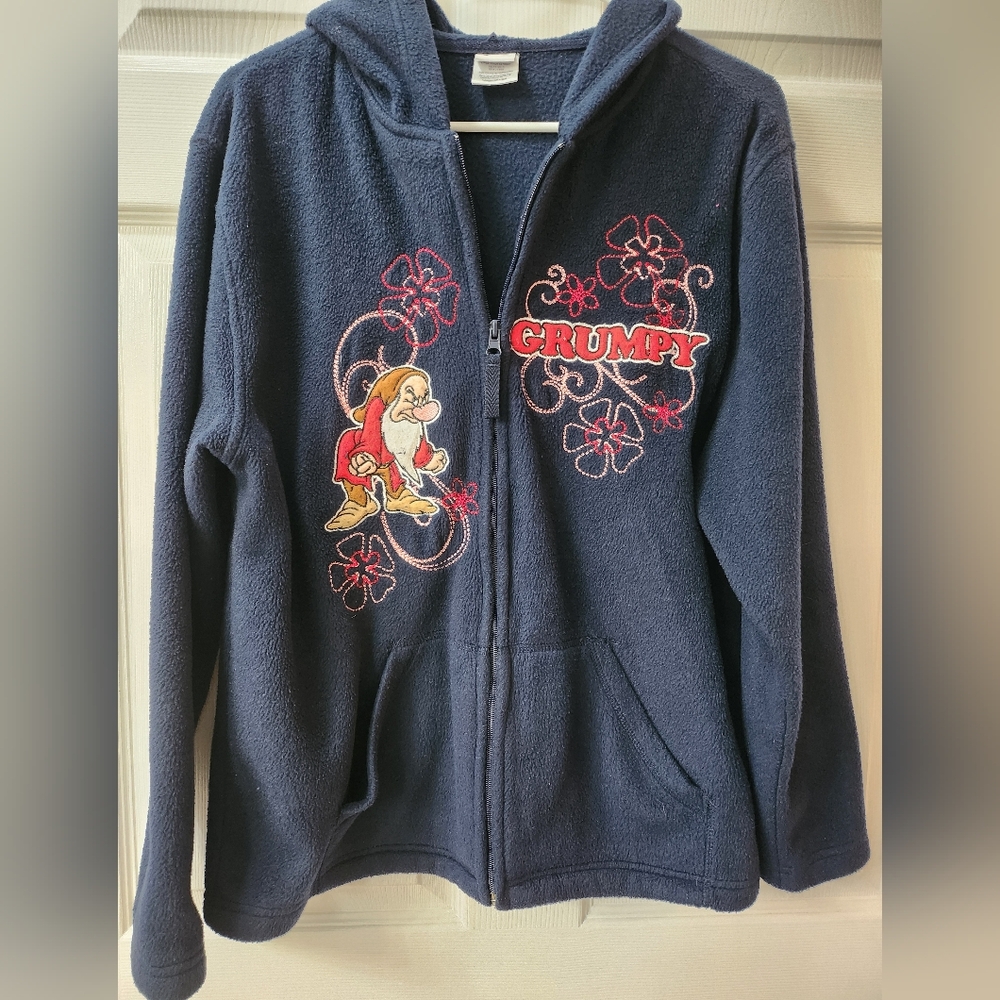 Grumpy Navy Blue Hoodie
